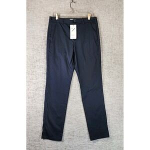 Hill City Everyday Pant Slim Fit Mens 33x32 Black Stretch Elastic Waist EUC